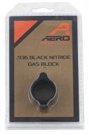 Aero Precision Low Profile Gas Block Black Nitride 4140 Steel with .936 Diameter for Multi Platforms - APRH100536C