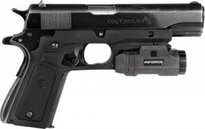Recover Tactical Frame Grip Black Polymer Frame with Interchangeable Black & Gray Panels for Standard Frame 1911