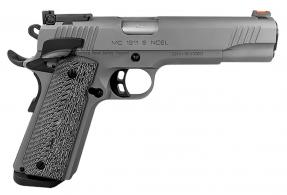 Girsan MC1911 Match Noel 9mm 5" 10+1 Overall Matte Stainless Steel Finish with Serrated Slide & Black & Gray G10 Gr - 390097 Girsan MC1911 Match Noel 9mm 5" 10+1 Overall Matte Stainless Steel Finish with Serrated Slide & Black & Gray G10 Gr - 390097