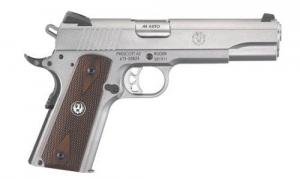 Ruger .45acp Stainless, Decocker, w Rail