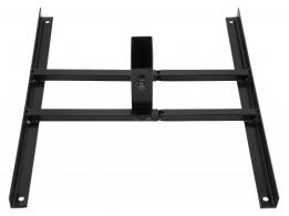 EZ-Aim Shooting Target Stand Base Black Powder Coated Steel, 21" Long & compatible with 2" x 4" Lumber - 15543
