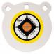 EZ-Aim Hardrock Shooting Target Handgun/Rifle Gong Yellow/White/Black AR500 Steel 6" L x 6" W x 0.50" H 1/2" Thick - 15597