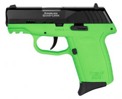 SCCY CPX-2 Gen3 Lime/Black 9mm Pistol