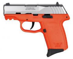SCCY CPX-2 Gen3 Orange/Stainless 9mm Pistol - CPX2TTORG3