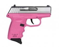 SCCY CPX-3 380acp 10rd 3.1" Pink/SS - CPX3TTPK