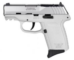 SCCY CPX-2 Gen3 RD White/Stainless 9mm Pistol - CPX2TTWTRDRG3
