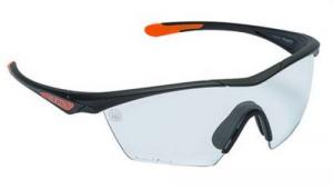 Beretta USA Clash Shooting Glasses Clear Lens Black with Orange Accents Frame - OC031A2354014HUNI