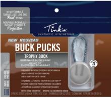 Tinks W5282 Black Trophy Buck Buck Pucks Synthetic Deer Attractant Buck Urine Scent 3 Per Pkg - W5282 BL