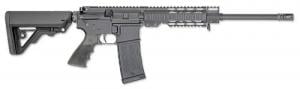 Rock River Arms LAR-15M Assurance-M Carbine 5.56x45mm NATO 16" 30+1, Black, RRA Operator Stock & Hogue Grip, Flip-Up Sigh
