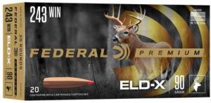 Federal Premium .243 Win 90gr ELD-X 20ct Box
