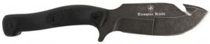 Templar Knife HBK321 Reagan Field Dressing 4.60" Fixed Gut Hook Plain Powder Coated D2 Steel Blade/ 4.55" Black G10 Handle