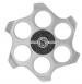 Smith & Wesson Knives 1193147 M&P Bullseye Throwing Circles Stainless Steel Includes Carry Case 4 Pack