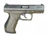 Chiappa Firearms LA332 Deluxe Takedown 22 LR 15+1 18.50 Tactical Gray Cerakote Rec Oil Walnut Fixed Checkered Stock Blue