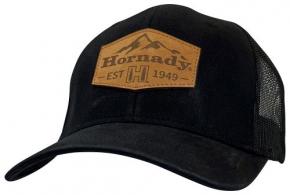 Hornady Gear Snapback Hat Black, Hornady Patch