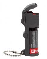 Mace Pocket Pepper Spray OC Pepper Range 10 ft Black Includes Built in Keychain
