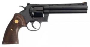 Colt Python .357 Magnum 6" Blue, Wood Grips, 6 Shot - PYTHONBP6WTS