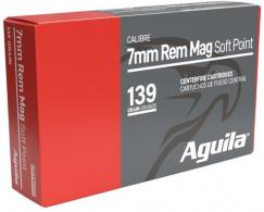 Aguila 7mm Rem Mag 139 gr 20 Per Box/ 10 Cs - 778