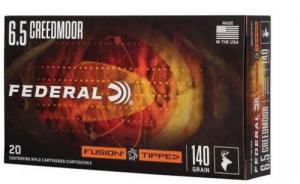 Federal Fusion 6.5 Creedmoor 140 gr 20 Per Box/ 10 Case - F65CRDTFS1