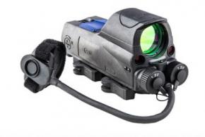 Meprolight MOR Pro Multi-Purpose Reflex Sight 2.2 MOA Red Bullseye with IR and Red Visible Laser Self Illuminated - 0687703