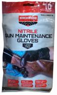 Birchwood Casey Nitrile Gun Maintenance Gloves Sm/Med 10 Pack - NGLVS-M