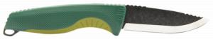 S.O.G Aegis AT 3.13" Folding Drop Point Part Serrated Black TiNi Cryo D2 Steel Blade, OD Green Textured Green Handle - SOG17410257