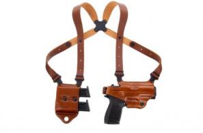 Galco Miami Classic Shoulder System Tan Leather Fits Glock 20,21,29,30 Right Hand