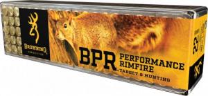 Browning Ammo B194122100 BPR Performance Rimfire 22LR 40gr Hollow Point 100 Per Box/10 Case - 826