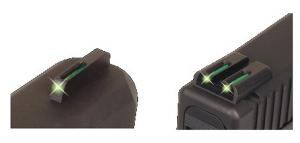 TruGlo TFO for Sig P-Series with #6 Front & #8 Rear Fiber Optic Handgun Sight