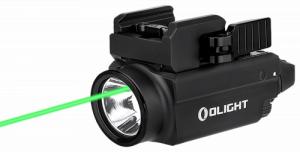Olightstore Baldr S Black Anodized 100/300/800 Lumens Green Laser/Light - BALDRSBK
