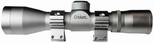 Crickett KSA054S Compact Silver 4x32mm, Includes Rings - 285