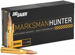 Sig Sauer Marksman Hunter 243Win 85gr 20 Per Box/10 Case - E243GK8520 Sig Sauer Marksman Hunter 243Win 85gr 20 Per Box/10 Case - E243GK8520