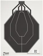 Sig Sauer T300 Replacement Target IPSC Hanging Black/White - SCT354