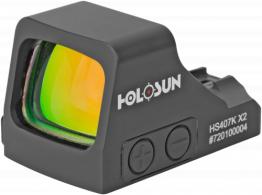 Holosun HE407K-GD-X2 Black 6 MOA Gold Dot Reticle - 966 Holosun HE407K-GD-X2 Black 6 MOA Gold Dot Reticle - 966