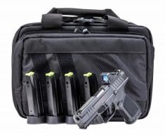 Rost Martin RM1C Bundle 4" 9mm (1)15rd /(3)17rd Handgun, Black w/ Viridian Green Dot and Pistol Case - RM1CBLKOSPSPL Rost Martin RM1C Bundle 4" 9mm (1)15rd /(3)17rd Handgun, Black w/ Viridian Green Dot and Pistol Case - RM1CBLKOSPSPL