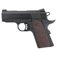 Colt Defender .45 ACP BLK/WD 3" 7+1 Matte Black Cerakote - O7800XE