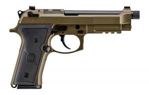Beretta USA M9A4 Overlanding Full Size Frame 9mm Luger 18+1 5.10" Black Threaded Barrel, Nomad Bronze Cerakote S - JS92M9A4GBRZ18 Beretta USA M9A4 Overlanding Full Size Frame 9mm Luger 18+1 5.10" Black Threaded Barrel, Nomad Bronze Cerakote S - JS92M9A4GBRZ18