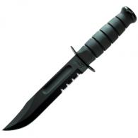 Kabar Fighting/Utility Knife w/Partially Serrated Edge & She - 1212 Kabar Fighting/Utility Knife w/Partially Serrated Edge & She - 1212