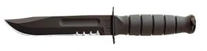 Kabar Short Serrated Edge Knife - 1257 Kabar Short Serrated Edge Knife - 1257