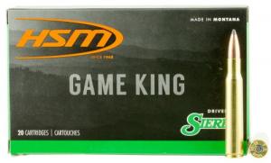 HSM Game King 25-06 Rem 117 gr Sierra GameKing Spitzer Boat-Tail 20 Bx/ 20 Cs - 25069N