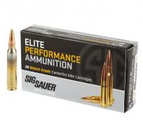 Sig Sauer Elite Match Grade Open Tip Match Hollow Point 223 Remington Ammo 20 Round Box - E223M120 Sig Sauer Elite Match Grade Open Tip Match Hollow Point 223 Remington Ammo 20 Round Box - E223M120