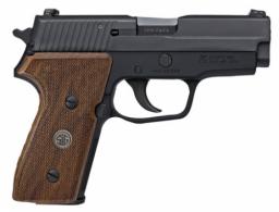 Sig Sauer P225 Single/Double 9mm Luger 3.6 8+1 Wood Grip Black Nit - 225A9BSSCLW