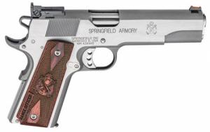 Springfield Armory 1911 Single .45 ACP 5 7+1 Cocobolo Grip Stainless St