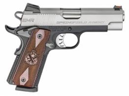 Springfield Armory 1911 Single 9mm 4 10+1 Cocobolo Grip Stainless Stee - PI9211L