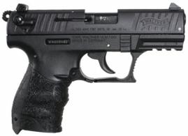 Walther Arms P22 QD  22 Long Rifle (LR) Single/Double 3.42" 10+1 Black Interchangeable Backstrap Grip Black Slide