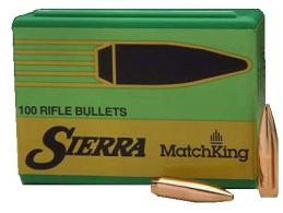 Sierra MatchKing Boat Tail Hollow Point 30 Cal 150 Grain 100 - 2190