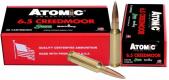 Main product image for Atomic Rifle 6.5 Creedmoor 142 gr Hollow Point Match 20 Bx/ 10 Cs