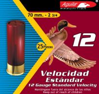 Aguila Hunting Standard Velocity 12 Gauge 2.75" 1-1/8 oz 2 Round 25 Bx/ - 1CHB1212