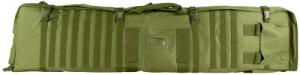 NcStar CVSM2913G VISM Deluxe Rifle Case with MOLLE Webbing, ID Window, Padding & Green Finish Folds out to 66" L x 35" W Shootin