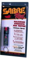Security Equipment Sabre Red Pepper Spray w/Keyring .54 Ounc - KR14OC