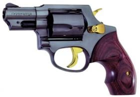 Taurus Model 85 Blued/Gold Fixed Sight 2" 38 Special Revolver - 85B2GRC